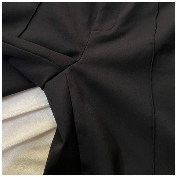 Vince. Pintuck Tapered Trouser black size 6 - Picture 7 of 11